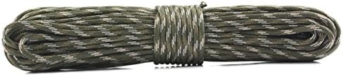 Survival Paracord Parachute Fire Cord Survival Cord Fire Paracord Tinder Fire Starter/PE Fishing Line/Cotton Thread 380LB Commercial Grade