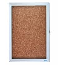 AARCO Products EBC3624 Economical Enclosed Bulletin Board Cabinet