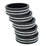 JooFn 10mm Bike Headset Spacer Aluminium Alloy Bicycle Fork Washer Stem Spacers Compatible with Mountain Road Bike 5pcs