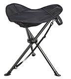 Quest Oversized Folding Stool in Several Colors, Portable for Camping, Sporting Events, or Back Yard