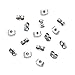 UnCommon Artistry Deluxe 6.5x4.5mm Butterfly Clutches Surgical Steel -Earring Backs (x50)