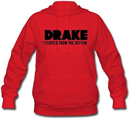 Fashion Drake Started From The Bottom 2016 Hooded Sweatshirt for both women Large