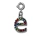CHARM IT! Rainbow Initial Charm & Starter Bracelet Set - E