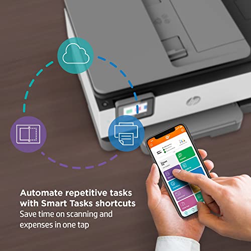 HP OFFICEJET PRO 8034E WIRELESS COLOR ALL-IN-ONE PRINTER WITH 1 FULL YEAR INSTANT INK,WHITE