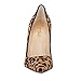 FSJ Women Sexy Leopard Printed Dress Shoes Pointy Toe High Heels Stilettos Pumps Size 12 Leopard-Suede