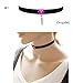MLYSA 8 Pieces Womens Black Velvet Choker Necklace for Women Girls Lace Choker Gothic Tattoo Necklaces