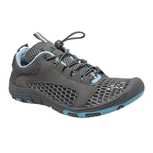 RocSoc: Water Shoes for Women, Aqua Shoes & Beach Shoes for Kayaking, Swimming, Surfing & Snorkeling, Must Have Scuba Gear for Water Sports, Aqua Size 8