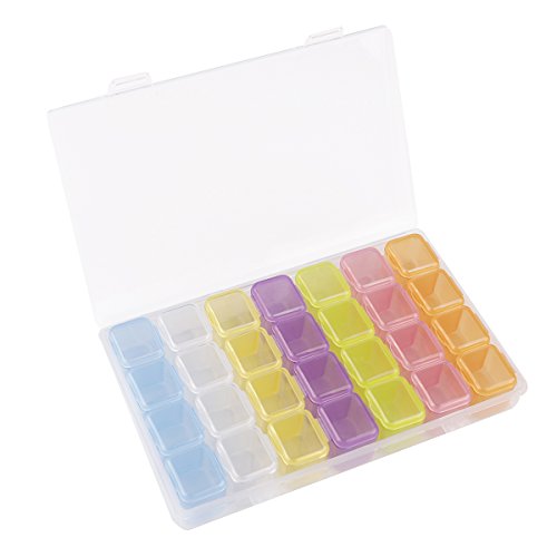 1 Tosnail+Plastic+Organizer+Diamond+Adjustable