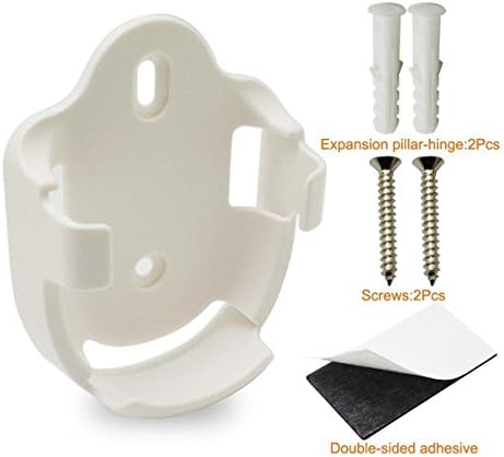 Wall Mount Bracket Remote Holder White PVC Suitable for Mi Light Series LED Remote Controller (1 Pack)