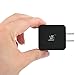 Quick Charge 3.0 Wall Charger with Micro USB Cable, iXCC 18W Charger (QC 2.0 Compatible) for Galaxy S7 / S6 / Edge, Note 4 / 5, Nexus 6, iPhone 7 / 6, LG G5 and More - Black