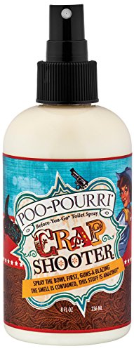 Poo-Pourri Before-You-Go Toilet Spray 8-Ounce Bottle, Crap Shooter