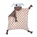 Apple Park Organic Farm Buddies Lovey Rattle | Non-Toxic, Hypoallergenic, 100% Organic Cotton for 0m+ | Security Blanket