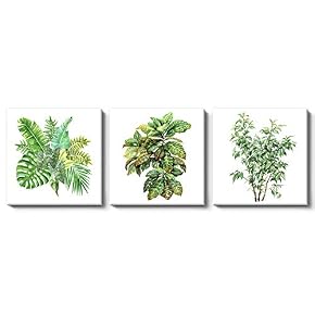 NWT Canvas Wall Art Plants and Fruits Painting...