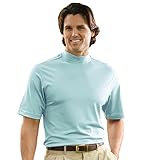 Monterey Club Mens Dry Swing Classic Pique Mock Neck Shirt #3303