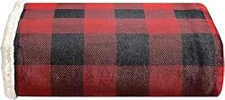 Eddie Bauer - Blanket, Super Soft Reversible Sherpa