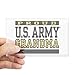 CafePress - Proud U.S. Army Grandma Sticker (Rectangle) - Rectangle Bumper Sticker Car Decal
