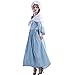 GRACEART Pioneer Colonial Women Costume Prairie Dress Light Blue size-10