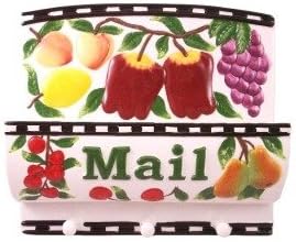 Fruit Paradaise Wall Key & Mail Wall Decor Holder