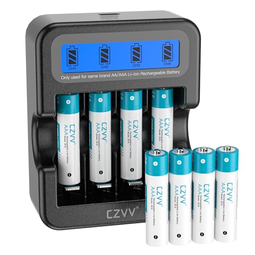 Starker Deal! Diesen Preis von 15,99€ für czvv Wiederaufladbare AAA Lithium... solltest du dir ansehen. Viel Spaß beim Sparen!