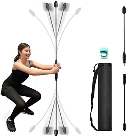 JQTOP Elastic Fitness Bar,Detachable Musculation Training  Rod,High-Frequency Vibration Total Exercise Bar and Shoulder Rehabilitation  Equipment, Stretching Stick Mobility,Multifuctional Training Stick price in  UAE | Amazon UAE | kanbkam