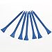 Crestgolf Golf Tee 2-3/4 inch Deluxe Tee Pack of 100 (Blue)