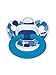 2 Nuk Orthodontic Pacifiers 6-18 Mo Boy ELEPHANT/Geometric Design (1 Package with 2 Pacifiers)