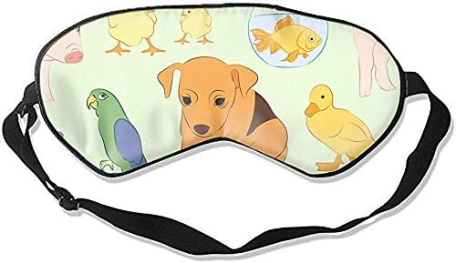 Animals Pets Blindfold Eyeshade Eye Cover for Travel,Nap,Meditation