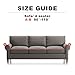 Hipinger Spandex Fabric Stretch Couch Cover Sofa Slipcover Stylish Furniture Protector for 4 Cushion Couch (4 Seater, Blooming Flower)
