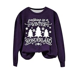 Women Plus Size Funny Christmas Shirts for Women