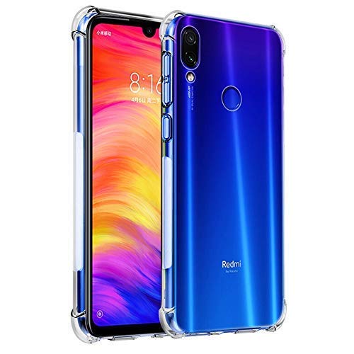 CELLUTION Anti Drop Shockproof with Bumper Corners with Air Cushion Technology TPU Back Cover Case for Xiaomi Mi Redmi N