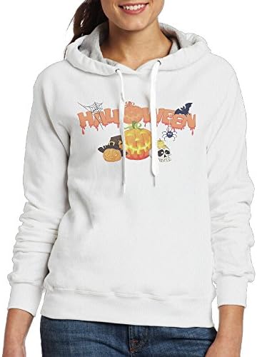 Halloween Trick Or Treat Skullcandy Women's Round Collar Pullover Hoodie
