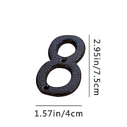Betorcy 3 Inch Address Number, House Numbers for