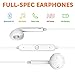 Bluetooth Headset Earbuds Ultra Lightweight 4.1 Wireless in-Ear Running Earbuds IPX4 Water Resistant with Mic Stereo Earphones, CVC 6.0 Noise Cancellation, Works with, Samsung,Google Pixel,Lg,HTC,ZTE
