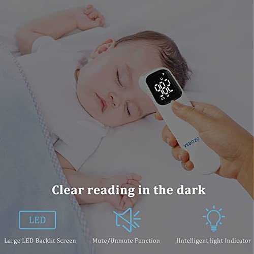 Digital Forehead Thermometer for Adults, Kids and Babies, Non Contact