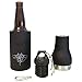 Beer Bottle Cooler By Pure Consciousness Gear - Double Walled Stainless Steel Vacuum Insulated Koozie - Fits Most 12oz Bottles - Patented Design Keeps Drinks Ice-Cold, Protected And Discreet