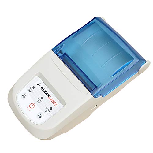 NYEAR 58-10mm (Adjust) Label Receipt Printer,Personal Printer Mini Wireless Bluetooth Printer Apple iOS and Android Systems, Printer Compatible with ESC/POS Print Commands Set (Bluetooth+WiFi)