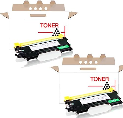 Toner Cartridges Replacement for Brother TN450 TN-450 (Black, High Yield, 2 PACK) for Brother HL-2240 HL-2240D HL-2270DW HL-2280DW MFC-7240 MFC-7460DN MFC-7860DW