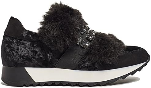 Migato Black Slip-On Sneaker