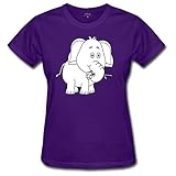 Women's The Elephant Sketch Summer Casual T Shirt