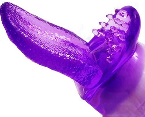 PGREK Shirt Tongue Thorny Toys Oral Licking G Spot Vibrating Sexmu Cl-ǐtoral Female Sexmu Toy Tongue Type Massage s Ví-bratór Accessories,Purple