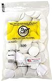 The Professional's Choice Pistol/Rifle Cotton Gun Cleaning Patches | All Calibers | Round & Square | Knit, Twill & Flannel