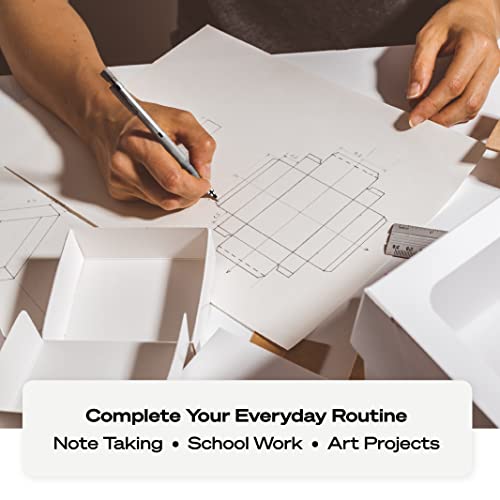 uniball Kuru Toga Elite Mechanical Pencil Starter Kit with Silver