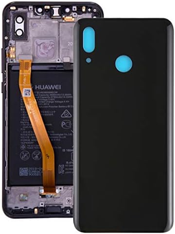 Ywzhushengmaoyi Back Cover Compatible Huawei Nova 3, (Color : Black)