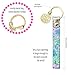 Lilly Pulitzer Strap Key Fob Key Chain, Party Thyme, Medium