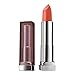 Maybelline Color Sensational Lipstick, Lip Makeup, Matte Finish, Hydrating Lipstick, Nude, Pink, Red, Plum Lip Color, Clay Crush, 0.15 oz; (Packaging May Vary)