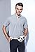 EAGEGOF Men's Shirts Short Sleeve Tech Performance Golf Polo Shirt Standard Fit