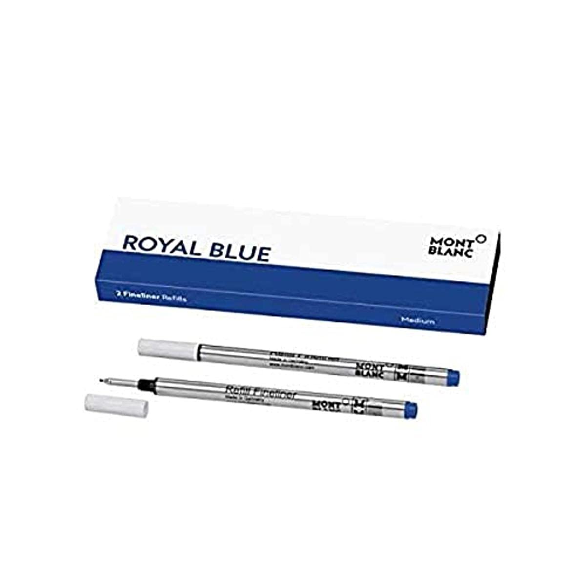 MONTBLANC REFILL FL M 2x1 ROYAL BLUE PF brand