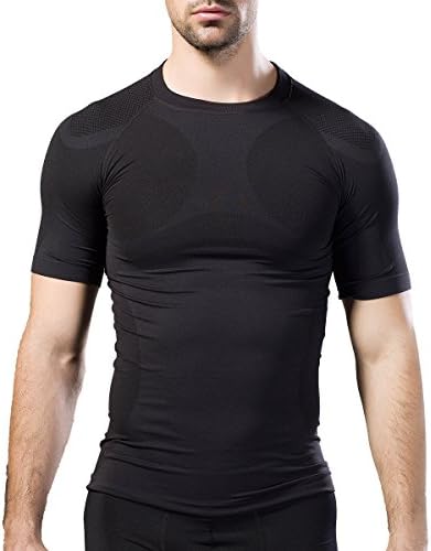 Gynecomastia Compression Hide Man Moobs Abdomen Slimming Chest Binders T-Shirt