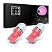 SIRIUSLED 1W Super Bright LED Bulb for Interior Dome Map Door Courtesy Light Size T10 194 168 W5W 2823 Multiple Color (Pink Purple)