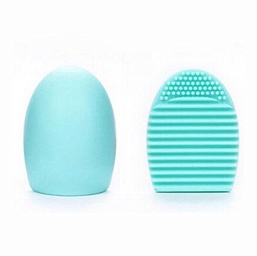 Topwon Cleaning MakeUp Washing Brush Silica Glove Scrubber Board Cosmetic Clean Tool - Pack of 5 (A)